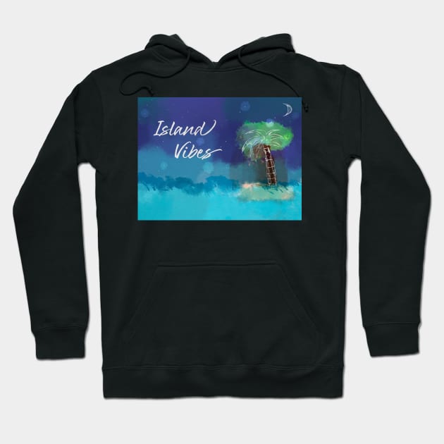 Island vibes Hoodie by Blaze Designs